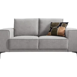 2 zitsbank Calira grijs basic comfort