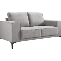 2 zitsbank Calira grijs basic comfort