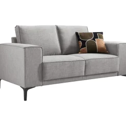 2 zitsbank Calira grijs basic comfort