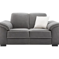 2 zitsbank Candelas grijs basic comfort