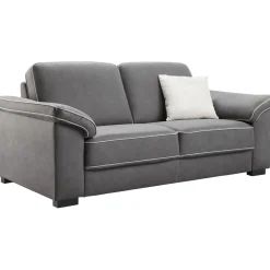 2,5 zitsbank Candelas grijs basic comfort