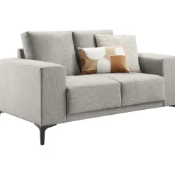 2 zitsbank Clanton grijs basic comfort