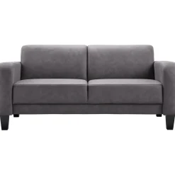2,5 zitsbank Mills grijs basic comfort