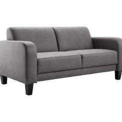 2,5 zitsbank Mills grijs basic comfort