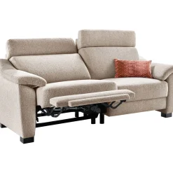 2,5 zitsbank Mirtho beige relaxfunctie Supreme comfort