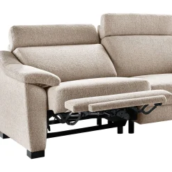 2,5 zitsbank Mirtho beige relaxfunctie Supreme comfort