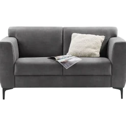 2 zitsbank Ridgway antraciet basic comfort