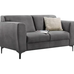 2 zitsbank Ridgway antraciet basic comfort