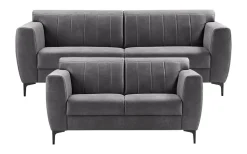 Bankstel 3+2 Ridgway antraciet basic comfort