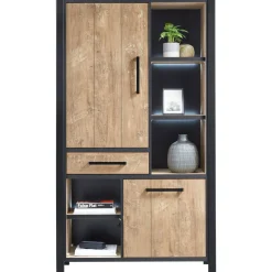 Barkast Mendiga 189x107x50 cm met verlichting