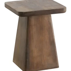 Bijzettafel Barru mangohout 40 cm vierkant