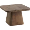 Bijzettafel Baru mangohout 60 cm vierkant
