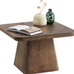 Bijzettafel Baru mangohout 60 cm vierkant