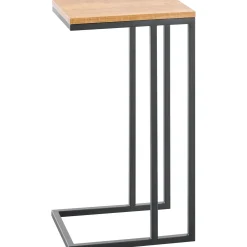 Bijzettafel Budrio bruin 31x41 cm rechthoekig