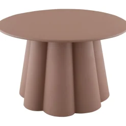 Bijzettafel Easdale 63 cm rond donkerbeige