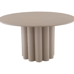 Bijzettafel Easdale 57 cm rond beige