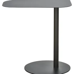 Bijzettafel Meri zwart 50 cm organisch