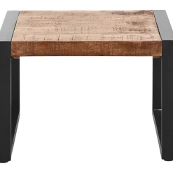 Bijzettafel Newhaven mangohout 60 cm vierkant