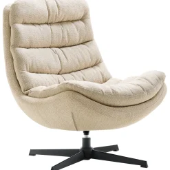 Draaifauteuil Baray beige