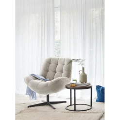 Draaifauteuil Morley grijs