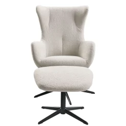 Draaifauteuil Renville beige