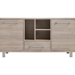 Dressoir Gradoly 90x180x45 cm grijs