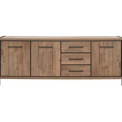 Dressoir Mantera 80x236x48 cm donkerbruin