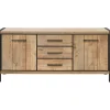 Dressoir Mantera 80x180x48 cm lichtbruin