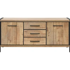 Dressoir Mantera 80x180x48 cm lichtbruin