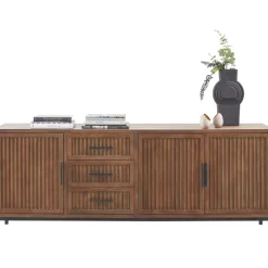 Dressoir Maverna mangohout 77x202x42 cm