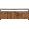 Dressoir Newhaven mangohout 80x210x43 cm
