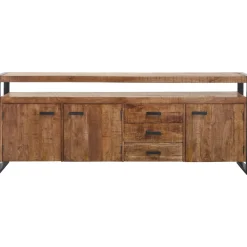 Dressoir Newhaven mangohout 80x210x43 cm