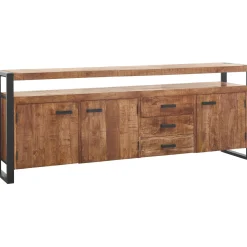 Dressoir Newhaven mangohout 80x210x43 cm