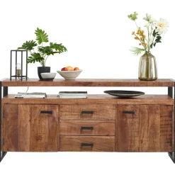 Dressoir Newhaven mangohout 80x180x43 cm