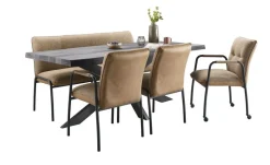 Eetkamerbank Alzy 170 cm groen