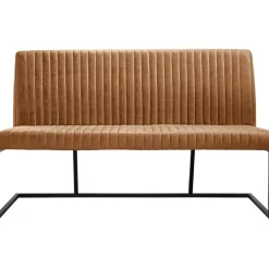 Eetkamerbank Pareda 160 cm cognac