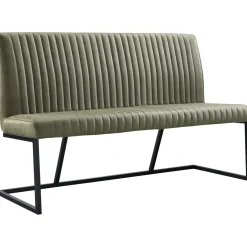 Eetkamerbank Pareda 160 cm groen