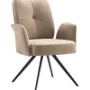 Eetkamerstoel Anmore draaibaar taupe