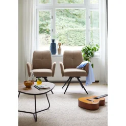 Eetkamerstoel Anmore draaibaar taupe