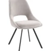 Eetkamerstoel Belovo lichtgrijs