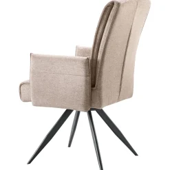 Eetkamerstoel Brooks draaibaar beige