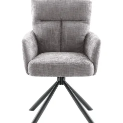 Eetkamerstoel Dixson draaibaar taupe