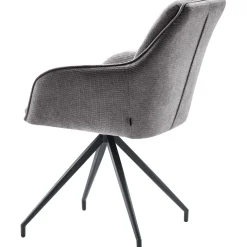 Eetkamerstoel Fendam draaibaar antraciet