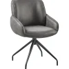 Eetkamerstoel Lusby draaibaar antraciet