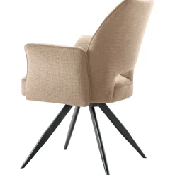 Eetkamerstoel Matane draaibaar lichtbruin