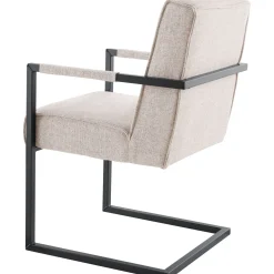 Eetkamerstoel met armleuning Rodilo beige