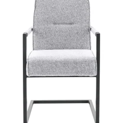 Eetkamerstoel met armleuning Rodilo grijs