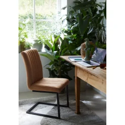 Eetkamerstoel Pareda cognac