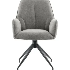 Eetkamerstoel Parson draaibaar grijs
