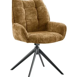 Eetkamerstoel Rindo draaibaar bruin